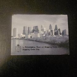 Center city vintage postcard