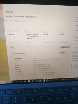 Surface pro i5