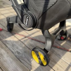 Doona Car Seat & Stroller, these go for 600-700 $ so I put half of that at 350$