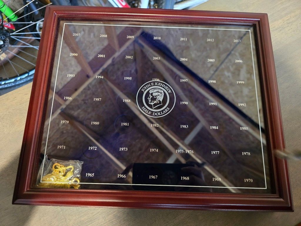 Half Dollar Coin Display