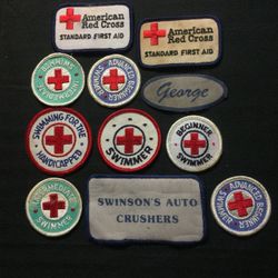 Original multicolored patches ( x11 )