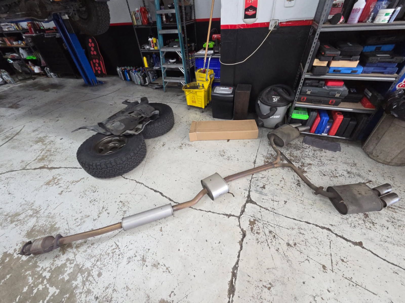 Acura TL Type S oem exhaust