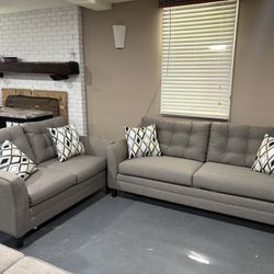 New Sofa  & Loveseat Set