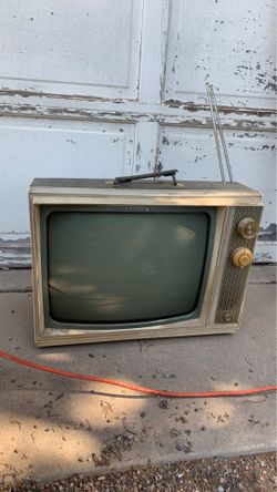 Old zenith Tv no power cord antique