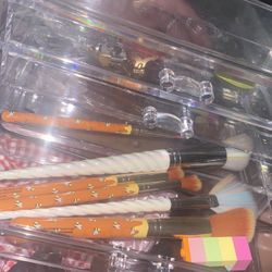 clear acrylic 5 drawer organizer