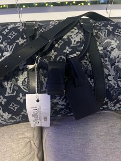 Louis Vuitton Tapestry Bandoulièr 50 Keepall