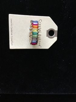 Beautiful ring, all money goes to the American Cancer Society. October is breast cancer awareness month