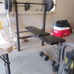 small weight bench set