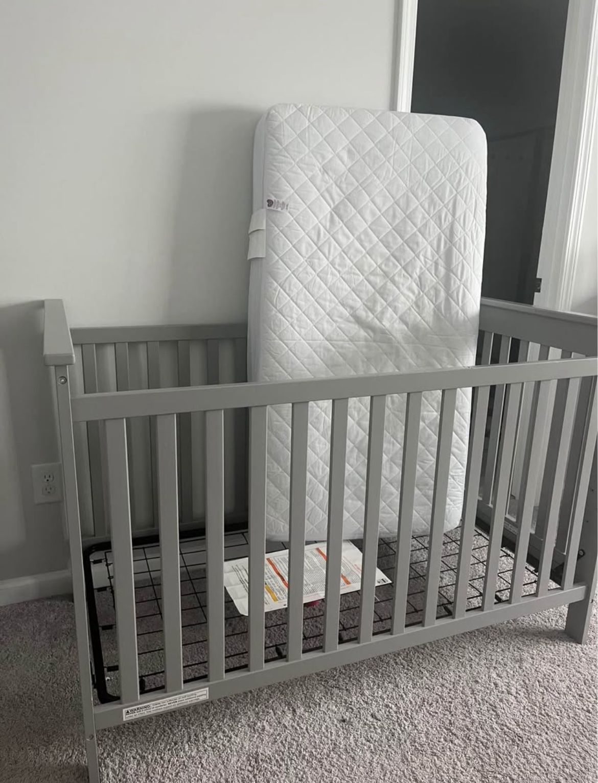 Delta Children Convertible Crib + Mattress