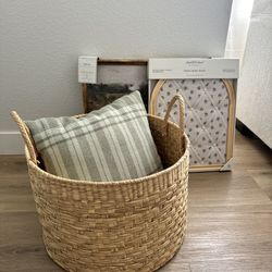 Hearth & hand Large Woven Basket 