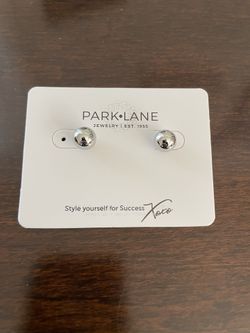 Large Silver Ball Earrings - Park Lane Jewelers