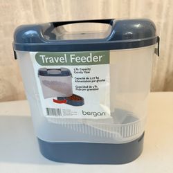 Travel Pet Feeder 5lb capacity, Gravity
