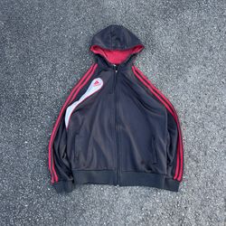 Y2K Adidas Full Zip Hoodie