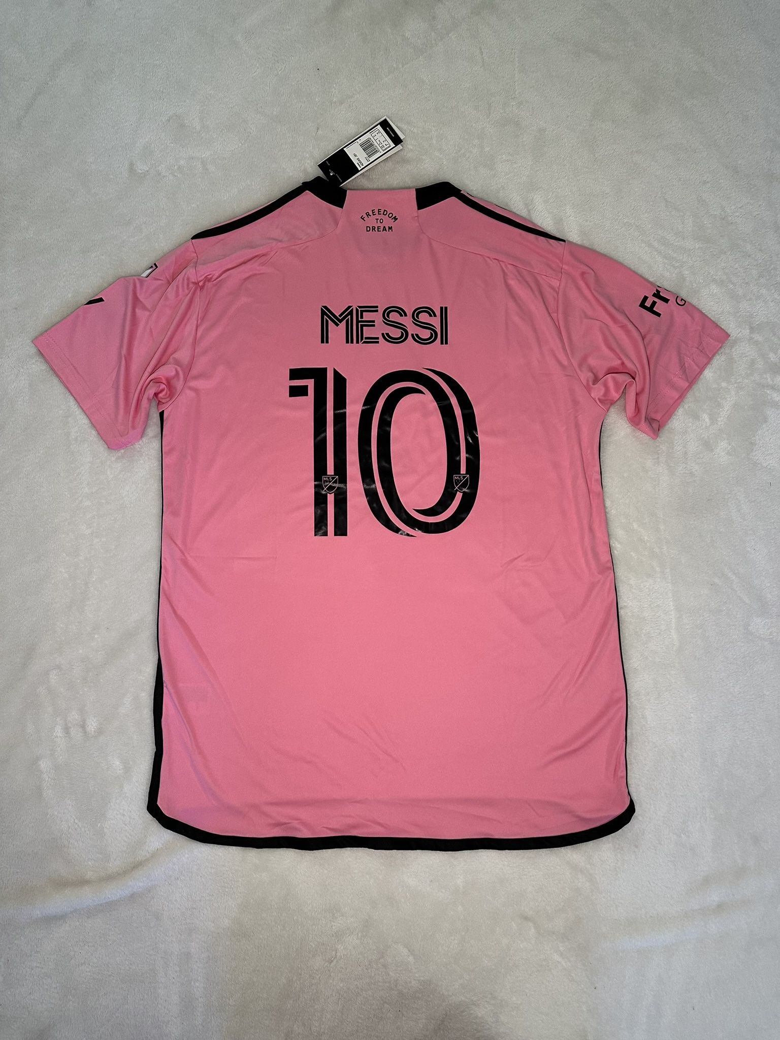 XL Lionel Messi Pink Soccer Jersey Inter Miami #10