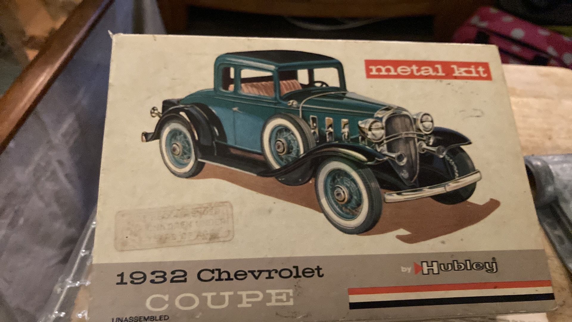 Model metal kit, 1932 Chevrolet coupe
