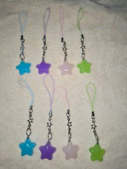 Star Charm Phone Straps