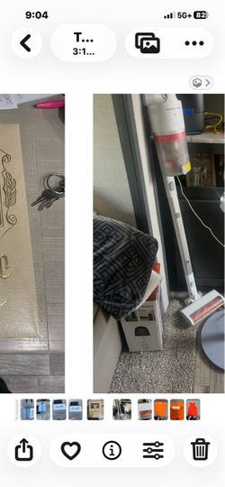 Sharper image, vacuum cleaner electric with lots of attachments