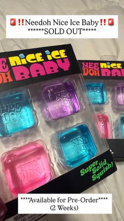 NeeDoh Nice Ice Baby 4Pk