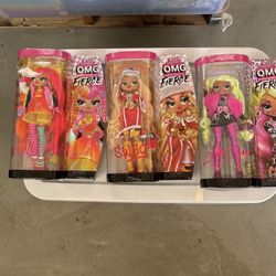 LOL OMG FIERCE DOLLS NEONLICIOUS SWAG LADY DIVA ONLY 25 EACH NEW IN BOX