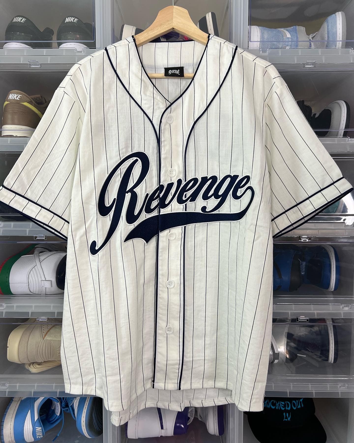NEW* Official Revenge Baseball Jersey Size Large