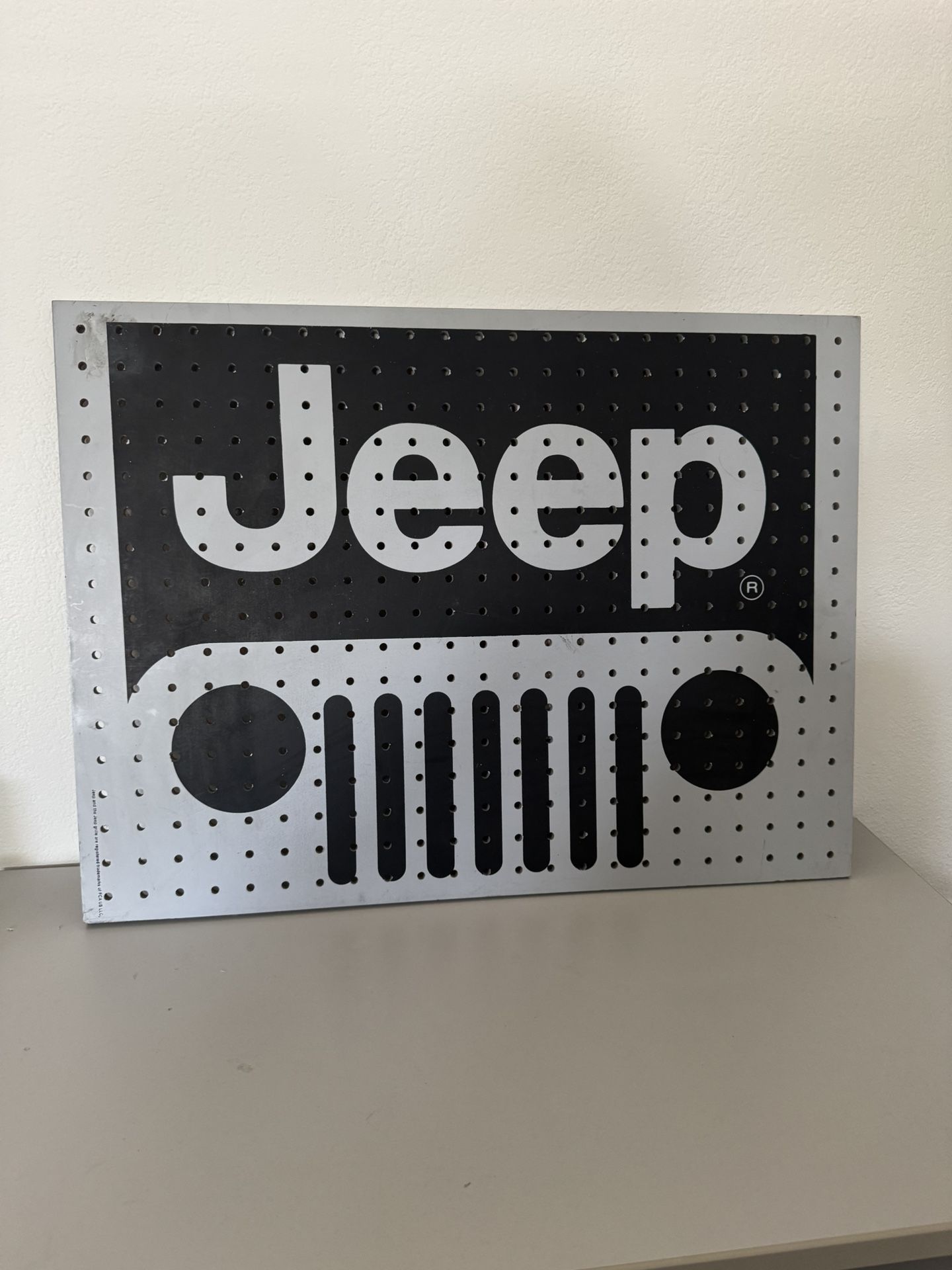 Jeep Pin Board Sign