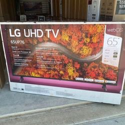 65" LG 4k Smart Tv