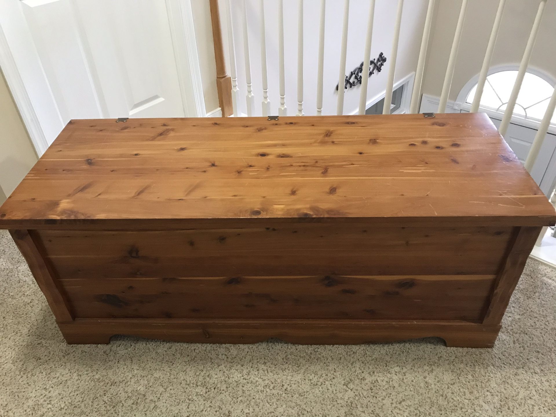 1950s Murphy solid cedar hope chest