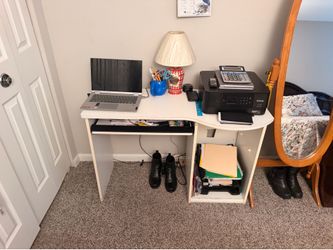 White Computer Desk must go before the end of this month