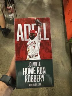 2026 Jo Adell Home Run HR Robbery Bobblehead Los Angeles Angels 9/16 Brand New
