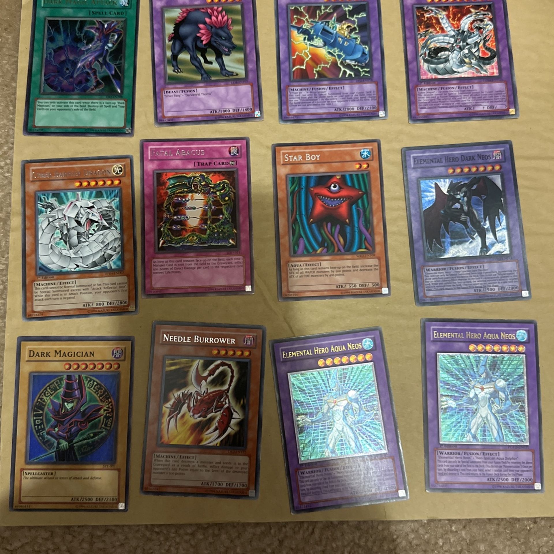 Yugio Cards