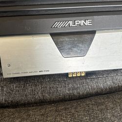alpine v12 Amplifier