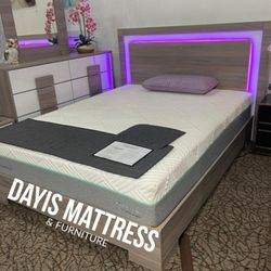 Nueva Cama 🟣 Bed Queen 🟣 Additional Mattress Price 