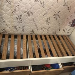 Twin bed and mattress!