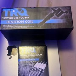 TRQ ignition coil and spark plugs