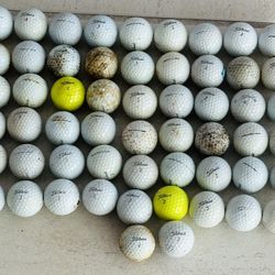 55 Titleist Pro V1 Practice Golf Balls – A/AA Grade (Practice Only)