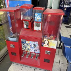 Treasure Box gumball And sticker Machine