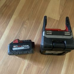 Milwaukee Lights And Battery 