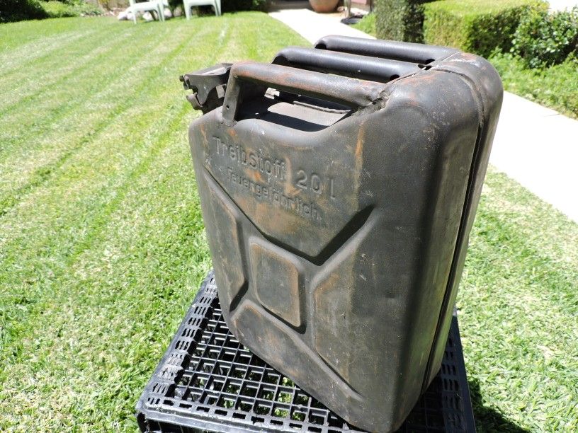 Vintage German Jerry Cans Gas Cans