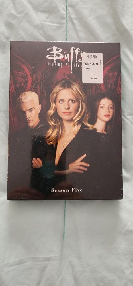 Buffy" Season Five Brand New on DVD.