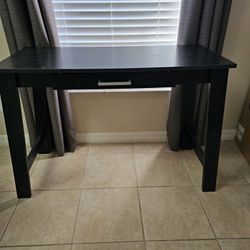 Desk with Storage  Grey/Black