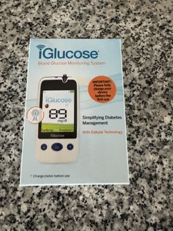 New iGlucose Blood Glucose Monitor