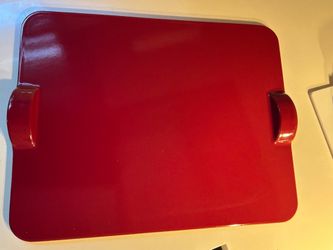 Emile Henry France Large Red Serving Tray