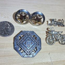 Vintage Pins And Cufflinks 