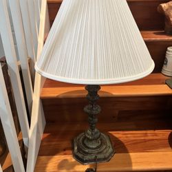 Vintage LEVITON  Double Pull Chain Lighting  table  lamp