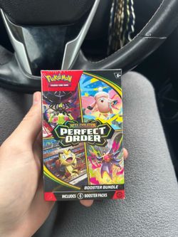 Pokémon Mega Evolution Perfect Order Booster Bundle (6 Packs)