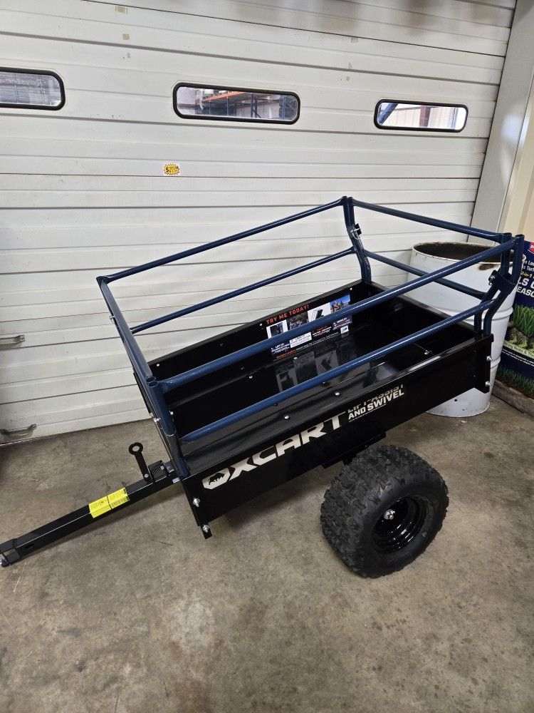 OXCART 25 CU FT STEEL DUMP CART!!! NEW