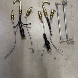 Faucet And  Towel Rack