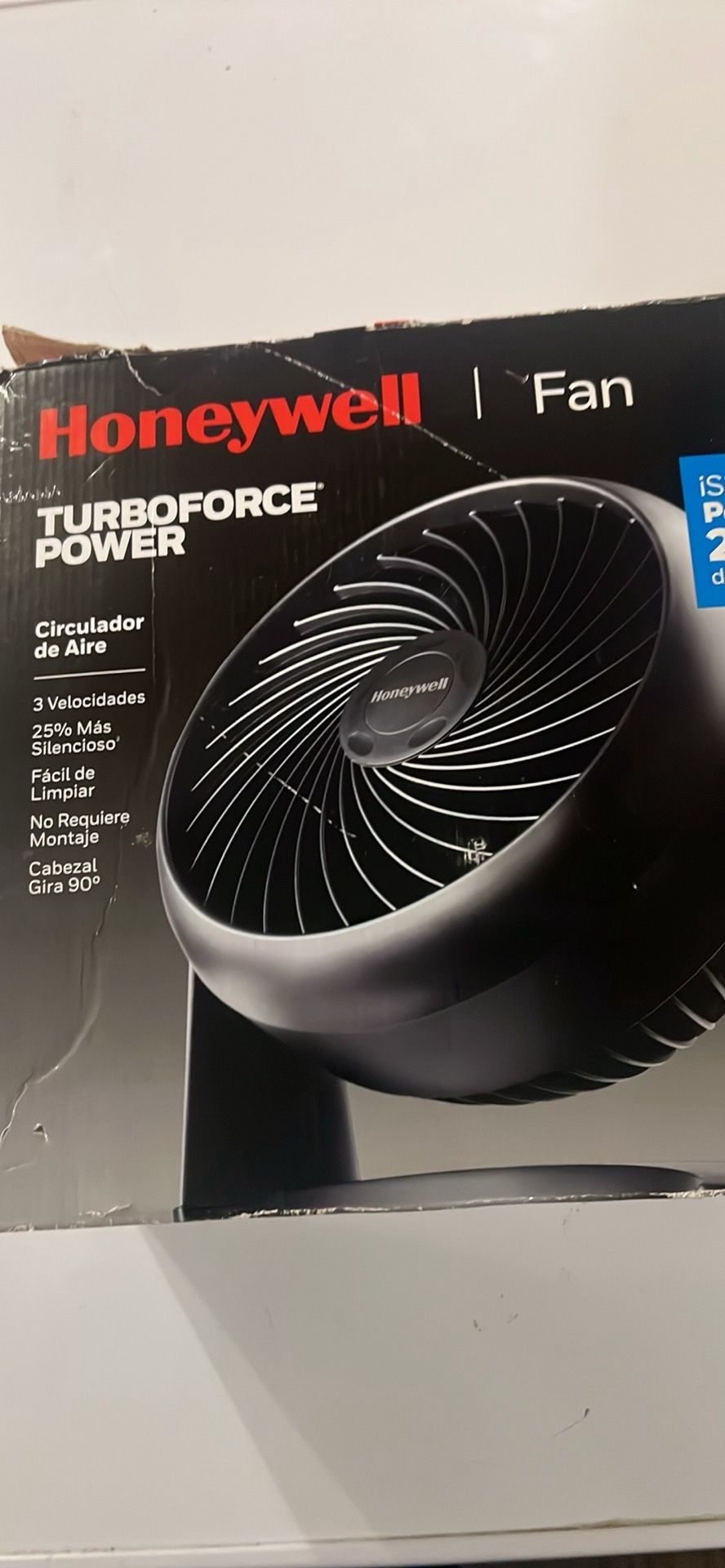 HWLHT900 - Honeywell Super Turbo Three-Speed High-Performance Fan