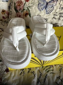 Sam Edelman Laina White Sandals