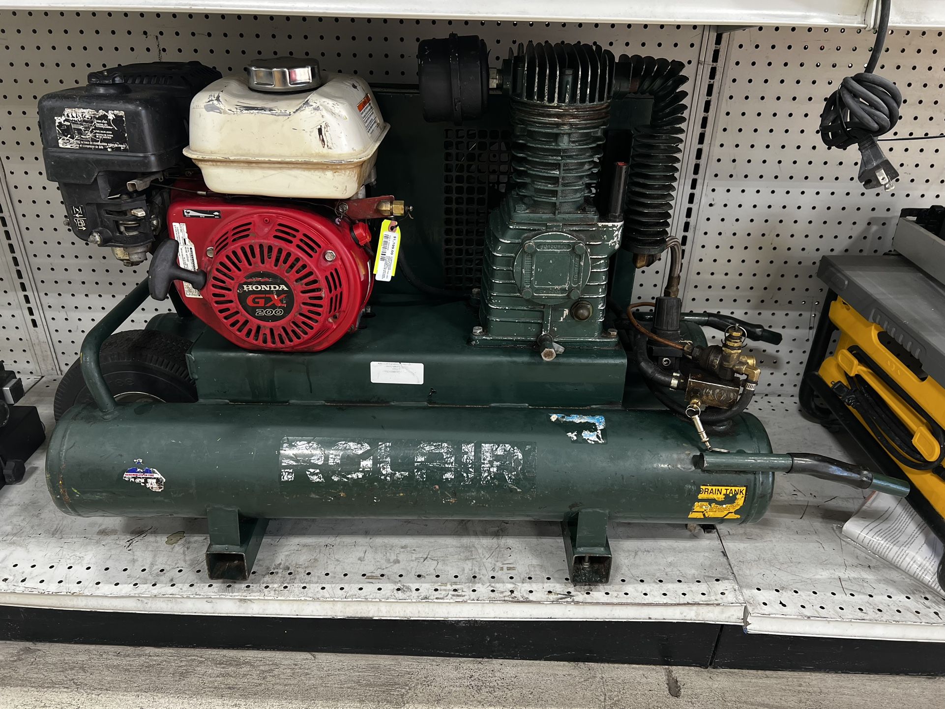 Rolair Wheeled Gas Compressor